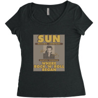 Sun, Sun Ad, Women's Triblend Scoop T-shirt | Artistshot