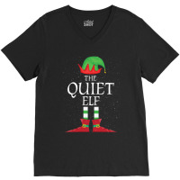 Quiet Elf Family Matching Christmas Group Funny Gift    (2) V-neck Tee | Artistshot