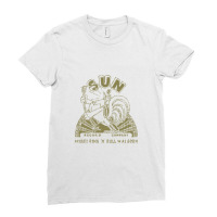 Sun, Sun Rooster, Ladies Fitted T-shirt | Artistshot