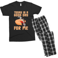 Klingon Pie Men's T-shirt Pajama Set | Artistshot