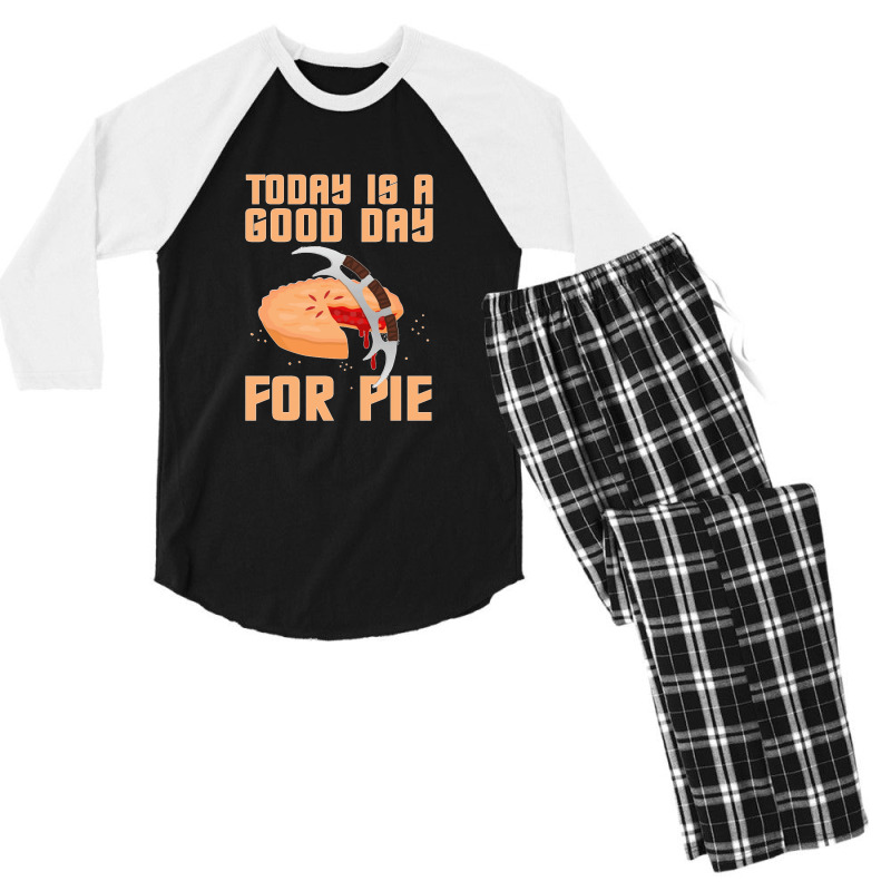 Klingon Pie Men's 3/4 Sleeve Pajama Set | Artistshot