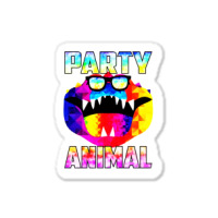 Party Animal Crocodile Alligator Sticker | Artistshot