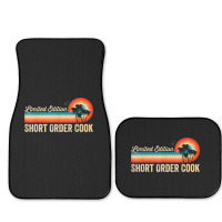 Short Order Cook Funny Birthday Retro Vintage Men Dad Full Set Car Mats | Artistshot