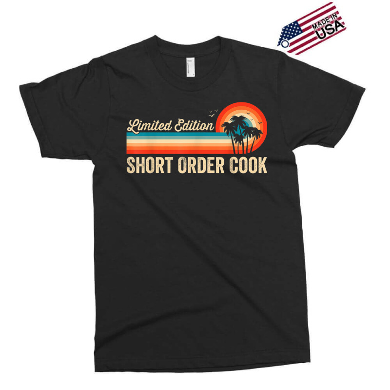 Short Order Cook Funny Birthday Retro Vintage Men Dad Exclusive T-shirt | Artistshot