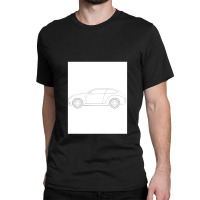 Car Technical Drawing - Shooting Brake Classic T-shirt | Artistshot