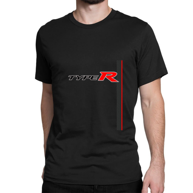 Carbon Type R Racing Stripe Classic T-shirt | Artistshot