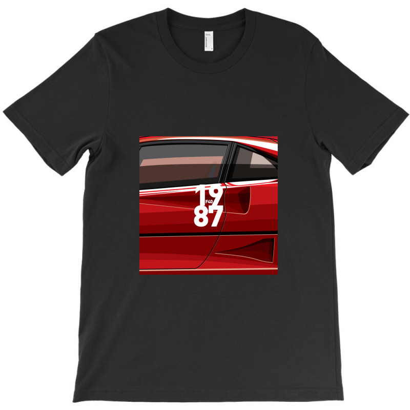 F40 Production 1987 T-shirt | Artistshot