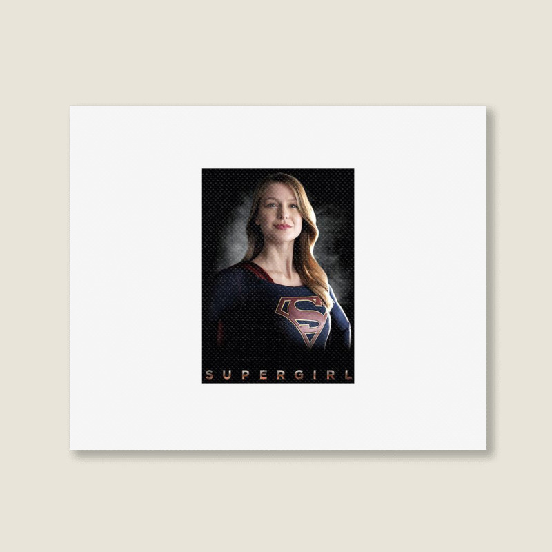 Supergirl, Stand Tall, Landscape Canvas Print | Artistshot