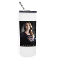 Supergirl, Stand Tall, Skinny Tumbler | Artistshot