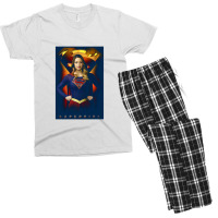 Supergirl, Standing Symbol, Men's T-shirt Pajama Set | Artistshot