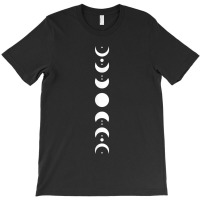 Moon Phase Cycle Phases Of The Moon Astronomy Stargazers T-shirt | Artistshot