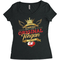 Tonga Flag Souvenirs For Tongans Men & Women Tank Top Women's Triblend Scoop T-shirt | Artistshot