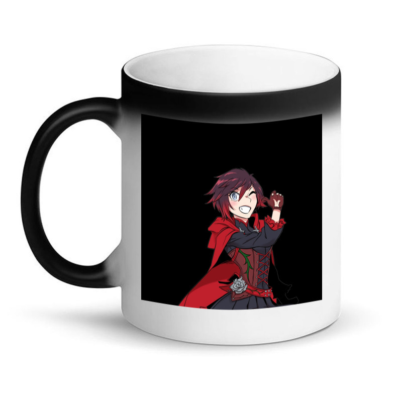 Rwby - Ruby Rose Chiffon Top Magic Mug | Artistshot