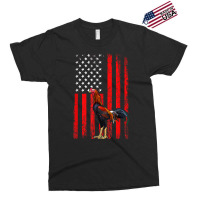 American Flag Cock Fighting Rooster Exclusive T-shirt | Artistshot