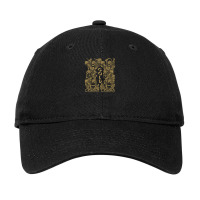 Gold – Go Forward In The Courage Of Your Love Alabaster Deplume-giga Adjustable Cap | Artistshot