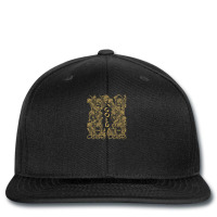 Gold – Go Forward In The Courage Of Your Love Alabaster Deplume-giga Printed Hat | Artistshot