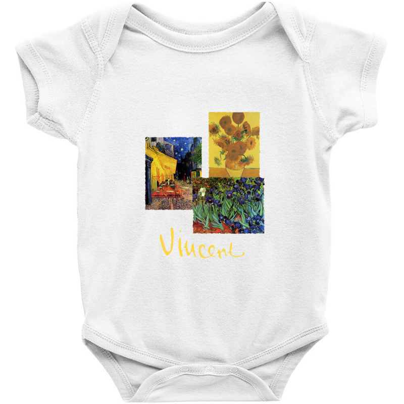 Vincent Van Gogh Fine Art Van Gogh Baby Bodysuit | Artistshot