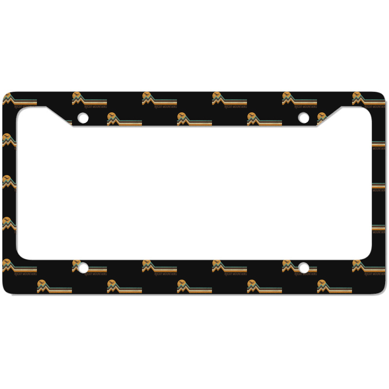 Rocky Mountain National Park 70's Retro Vintage Distressed License Plate Frame | Artistshot