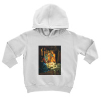 Vintage Christmas Nativity Toddler Hoodie | Artistshot