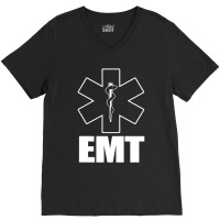 Emt Uniform Emergency Medical Technician V-neck Tee | Artistshot