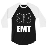 Emt Uniform Emergency Medical Technician 3/4 Sleeve Shirt | Artistshot