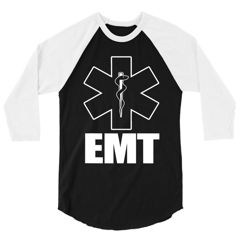 Emt Uniform Emergency Medical Technician 3/4 Sleeve Shirt | Artistshot