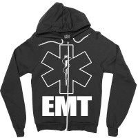 Emt Uniform Emergency Medical Technician Zipper Hoodie | Artistshot