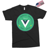 Vuejs Framework Badge Outline Exclusive T-shirt | Artistshot