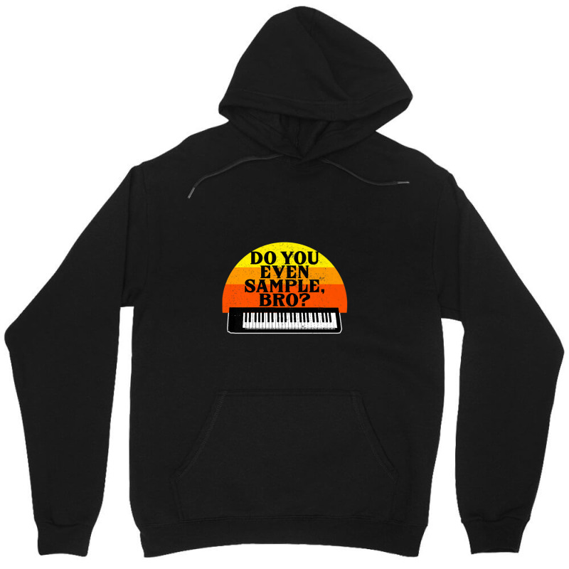 Sample Midi Piano Keyboard Music Recording Studio Unisex Hoodie | Artistshot