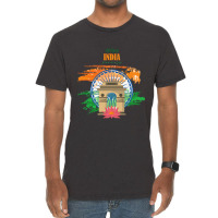 India Independence Day Vintage T-shirt | Artistshot