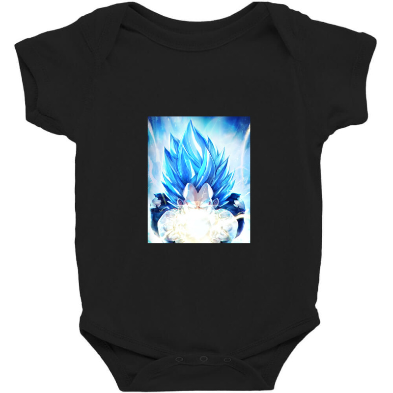 Vegeta Final Flash, Vegeta Baby Bodysuit by telutiga | Artistshot