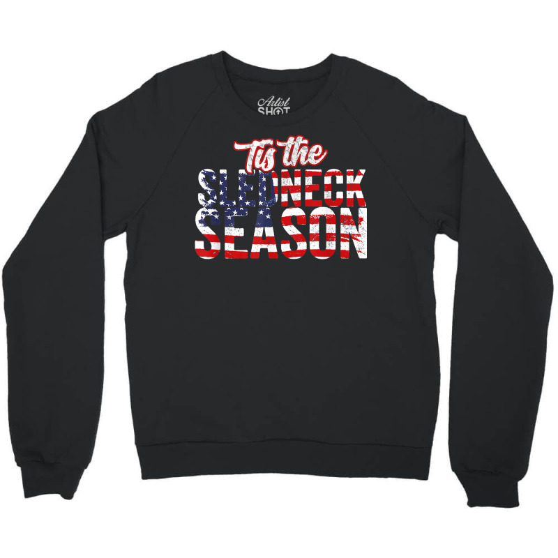 American Sledneck Season   Motor Sled Snowmobiler Christmas Crewneck Sweatshirt by Sombre | Artistshot