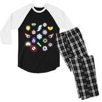 Rwby Emblemssymbols Men's 3/4 Sleeve Pajama Set | Artistshot