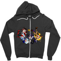 Rwby Flip Out Zipper Hoodie | Artistshot