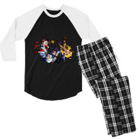 Rwby Flip Out Men's 3/4 Sleeve Pajama Set | Artistshot