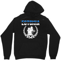 Estonia Table Tennis Fans Jersey Estonian Ping Pong Lovers Unisex Hoodie | Artistshot