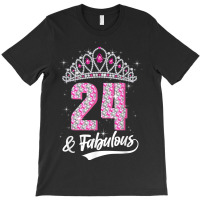 23 & Fabulous 23 Years Old 23rd Birthday Diamond Crown T-shirt | Artistshot