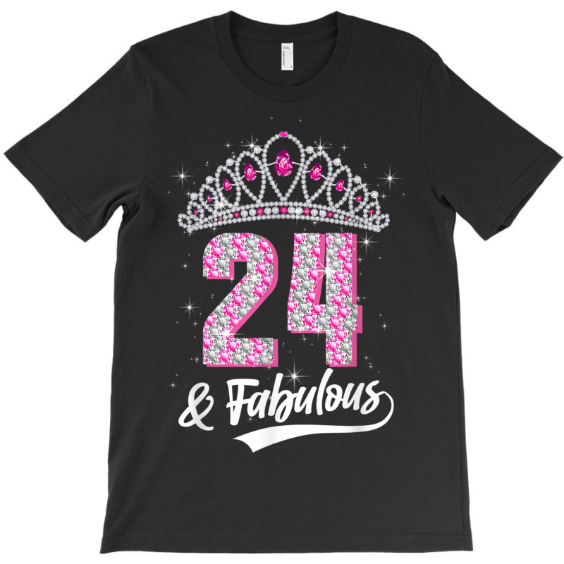 23 & Fabulous 23 Years Old 23rd Birthday Diamond Crown T-shirt | Artistshot