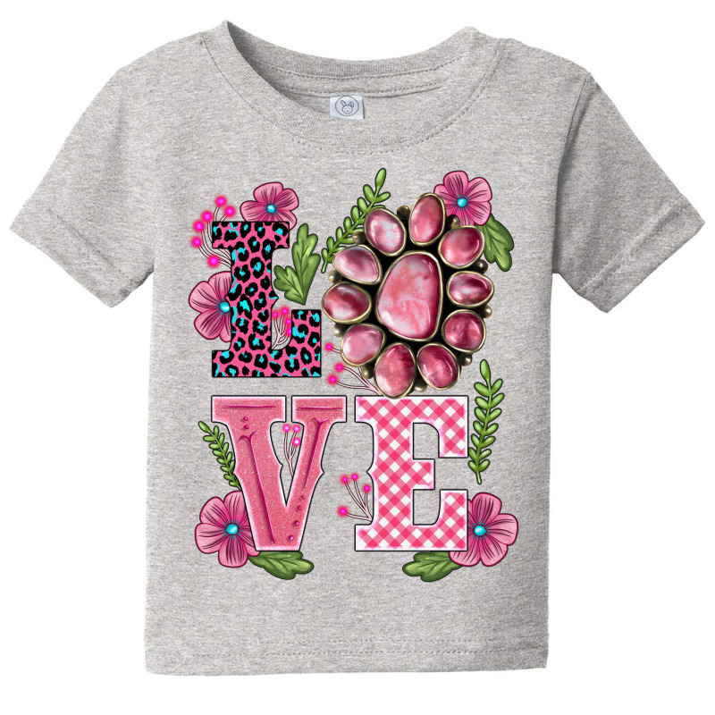 Walentine's Day Love Gemstones Baby Tee by BarkalooDesign | Artistshot