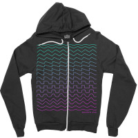 Synthesizer Waveform T Shirt Zipper Hoodie | Artistshot