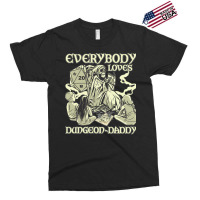 Rpg Gamer Dungeon Daddy D20 Dice Pen And Paper Board Game Classic Exclusive T-shirt | Artistshot