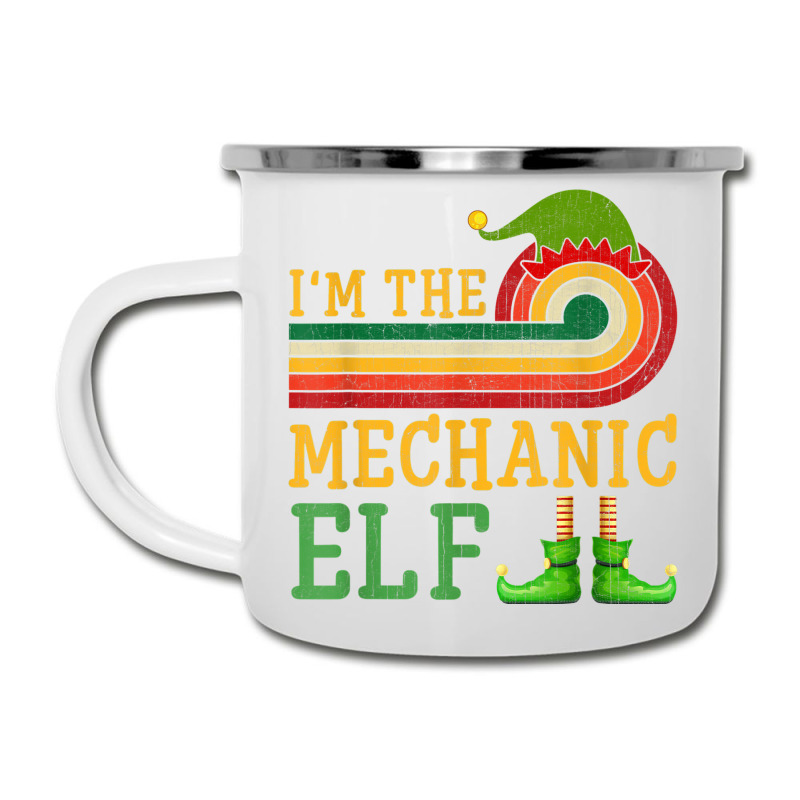 I'm The Mechanic Elf Matching Group Christmas Party Pajama Camper Cup | Artistshot