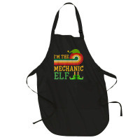 I'm The Mechanic Elf Matching Group Christmas Party Pajama Full-length Apron | Artistshot