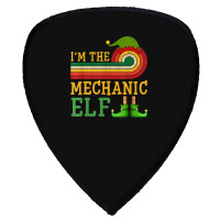 I'm The Mechanic Elf Matching Group Christmas Party Pajama Shield S Patch | Artistshot