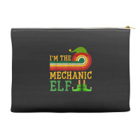 I'm The Mechanic Elf Matching Group Christmas Party Pajama Accessory Pouches | Artistshot