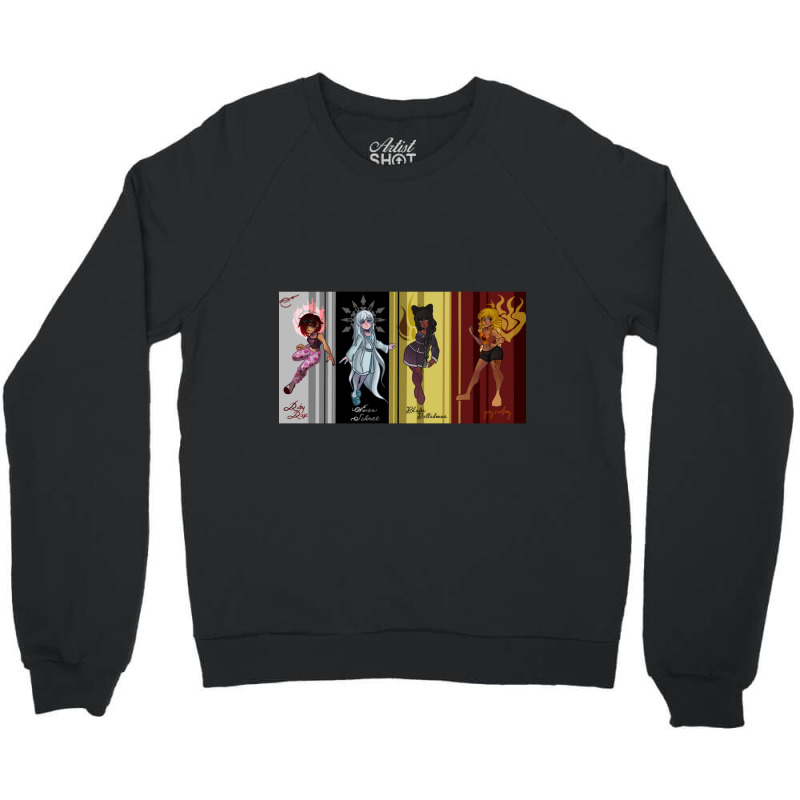 Rwby Pajama Party Crewneck Sweatshirt | Artistshot