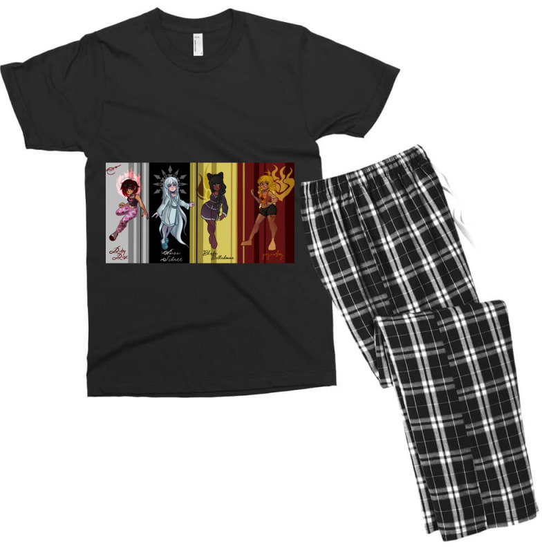 Rwby Pajama Party Men's T-shirt Pajama Set | Artistshot