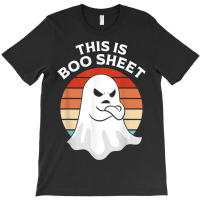 This Is Boo Sheet Ghost Retro Halloween Costume Men Women T-shirt | Artistshot