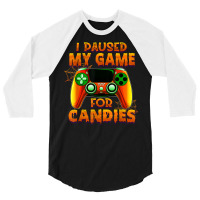 Cool Halloween Costume For Gamer 3/4 Sleeve Shirt | Artistshot