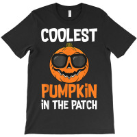 Coolest Pumpkin In The Patch Halloween Boys Girls Men Kids T-shirt | Artistshot